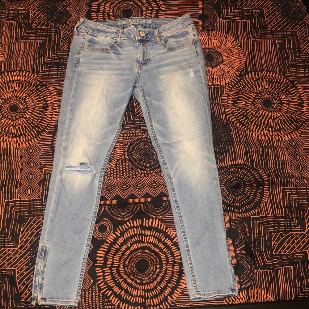 American Eagle denim skinny jeggings
